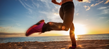Summer Running at the Beach