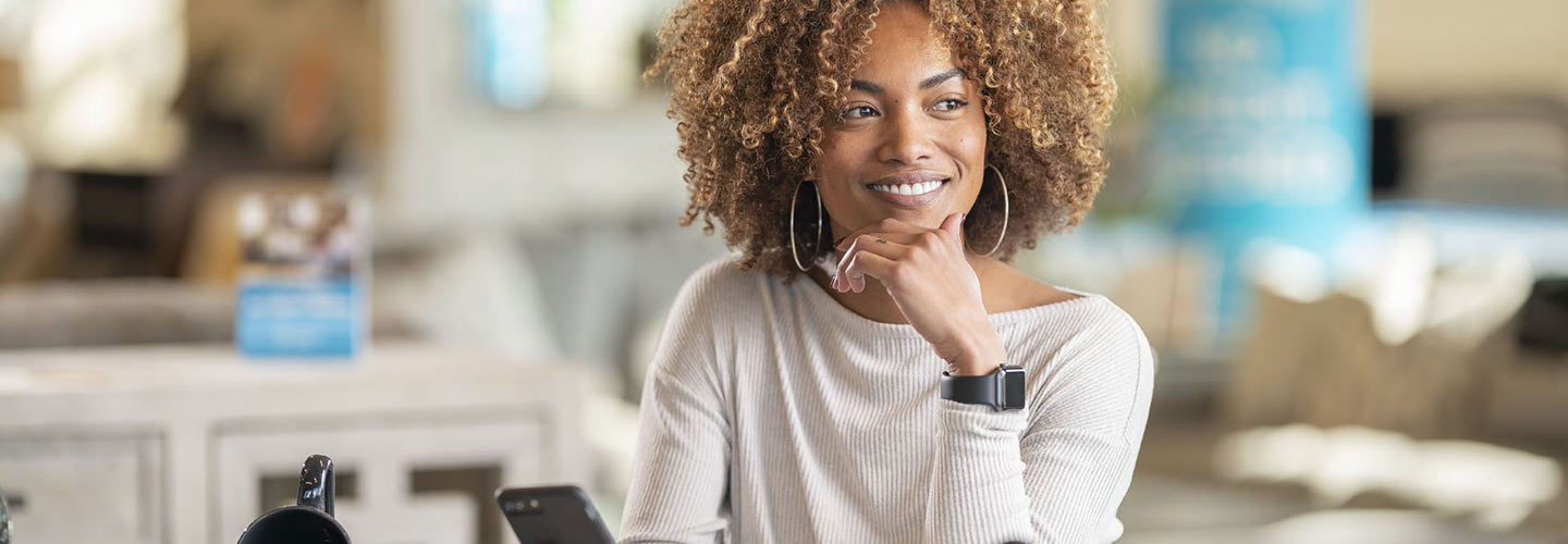 Woman Smiling