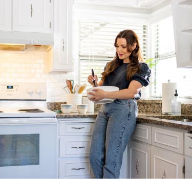 Woman in kitchen